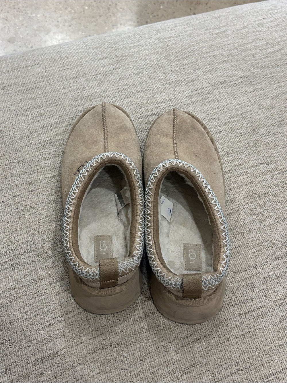 UGG Women's Slip-On Cozy Shearling Mule - Sand - Picture 7 of 9